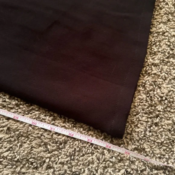 Wide Leg Black Lace-Up Pants size M - Picture 9 of 9